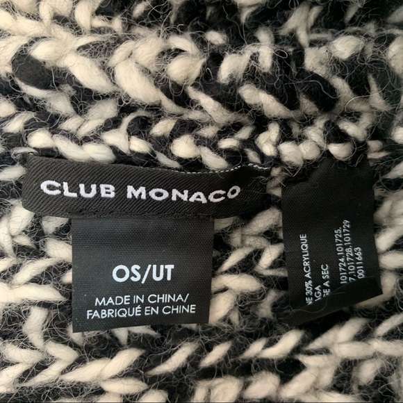 Club Monaco Beatriz Beanie Pom Knit Hat - Picture 4 of 5